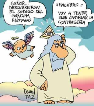 Visin humorstica sobre el estudio del Genoma Humano.