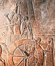 relieve asirio