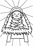 Christian coloring book page