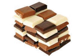 Los chocolates se deben consumir en poca cantidad, porque contienen mucha grasa y azcar.