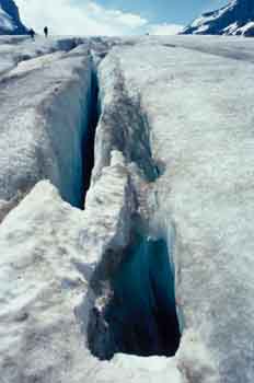 Agua en estado slido, hielo.