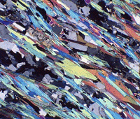 Esqustosidad al microscopio petrogrfico