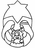 Christian coloring book page
