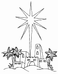 Christian coloring book page