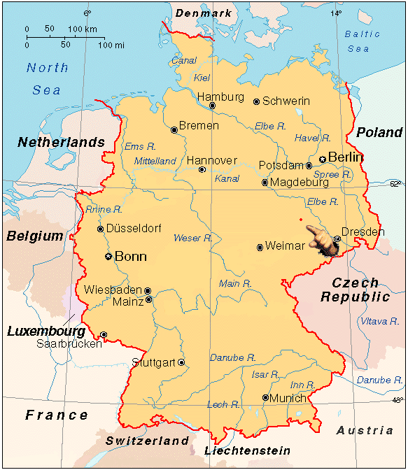 mapa de leipzig alemania Mapas mapa de leipzig alemania