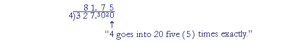 Dividing whole numbers, Section 2 -- A complete course in arithmetic (2)